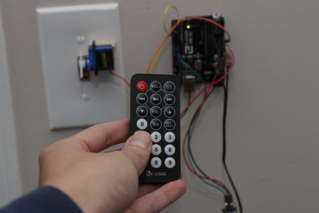 IR Remote Control Light Switch