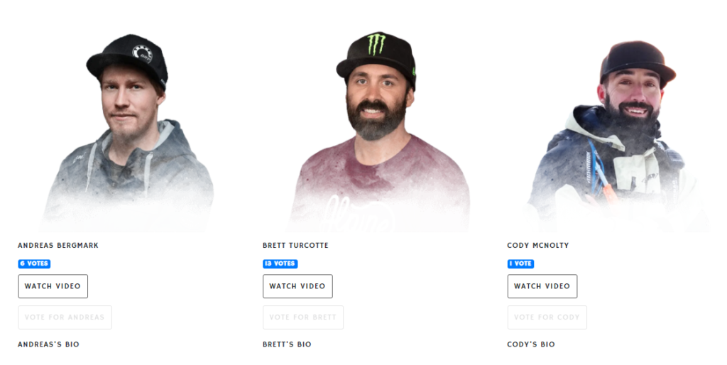athletes with smoke layer blending into page css grid