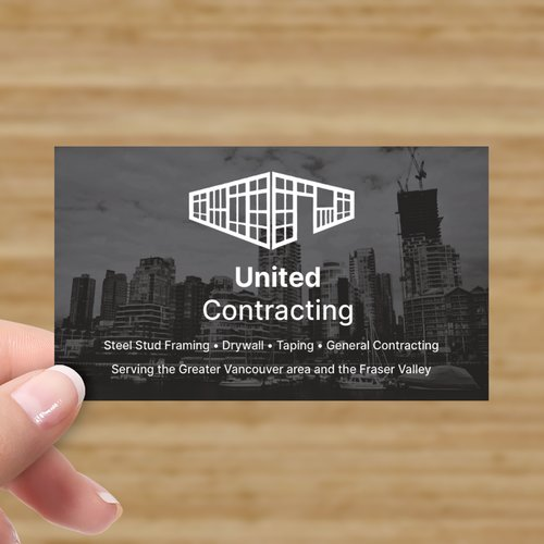 standard sized business card mockup made without photoshop