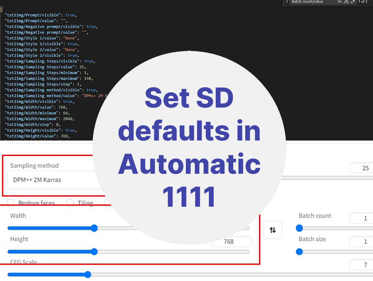 Stable Diffusion Automatic1111 Default Settings (No More Manual Work) -  Xuyun Zeng