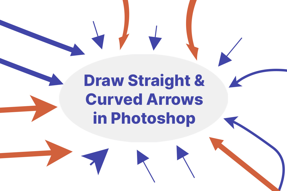 how to draw arrows in photoshop with line tool